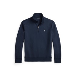мъжки,горнища,с,качулка,polo,ralph,lauren,tech,1,4,zip,fleece,aviator,navy