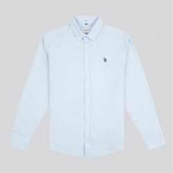 us,polo,assn,poplin,ls,shirt,sn00,skyway