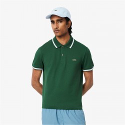блуза,с,яка,мъжки,тениски,lacoste,tipped,polo,shirt,green,132