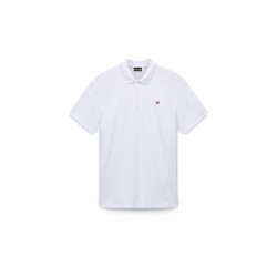 Мъжка блуза с яка Napapijri Napa Ealis Pique Polo Shirt Mens - Brightwhite 002 мъжка,блуза,с,яка,облекла,на,разпродажба,мъжки,тениски,napapijri,napa,ealis,pique,polo,shirt,mens,brightwhite,002