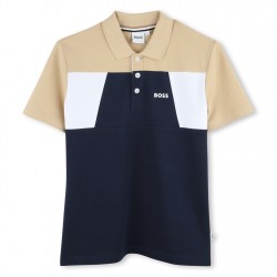 boss,colour,block,polo,shirt,juniors,navy,849