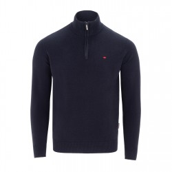 пуловер,мъжки,туристически,полари,мъжки,полари,lee,cooper,cooper,long,sleeve,quarter,zip,jumper,navy