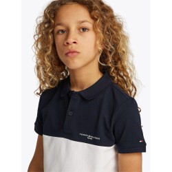 блуза,с,яка,tommy,hilfiger,kids,colourblock,short,sleeve,polo,shirt,night,navy,c1g