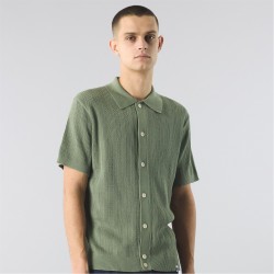 риза,pretty,green,men's,short,sleeve,plain,shirt,green