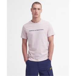 тениска,мъжки,тениски,barbour,international,motored,t,shirt,pink,pi56