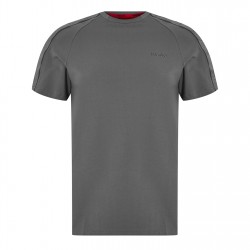 тениска,мъжки,пижами,hugo,sporty,tape,t,shirt,medium,grey,034