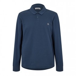 блуза,с,яка,облекла,на,разпродажба,мъжки,тениски,original,penguin,men's,cotton,long,sleeve,polo,shirt,yale