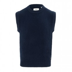 firetrap,crew,neck,sleeveless,sweater,vest,men,navy