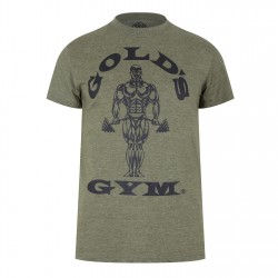 Мъжка тениска Golds Gym Muscle Joe T Shirt Mens - Army мъжка,тениска,йога,и,пилатес,облекла,golds,gym,muscle,joe,t,shirt,mens,army