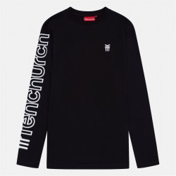 облекла,на,разпродажба,мъжки,тениски,fenchurch,walsh,ls,t,sn99,black