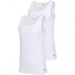 потник,мъжки,тениски,adidas,originals,active,flex,cotton,2pk,tank,tops,white
