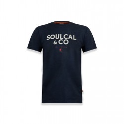 тениска,мъжки,тениски,мъжки,горнища,размер+,soulcal,marl,t,shirt,dress,blue,marl