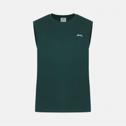 Slazenger Mens Vest - Forest Green мъжки,потници,slazenger,mens,vest,forest,green