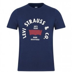 тениска,облекла,на,разпродажба,мъжки,тениски,levis,varsity,circle,t,shirt,blue,1873