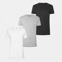 тениска,мъжки,тениски,polo,ralph,lauren,3,pack,t,shirts,white,blck,gry