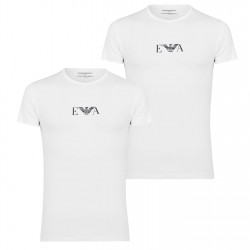 тениска,облекла,на,разпродажба,emporio,armani,2,pack,chest,logo,t,shirt,white