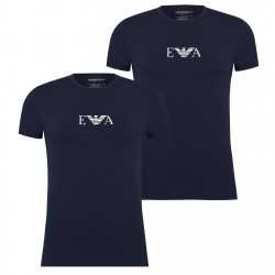 тениска,облекла,на,разпродажба,emporio,armani,2,pack,chest,logo,t,shirt,navy