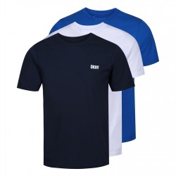 мъжка,тениска,мъжки,тениски,dkny,3,pack,short,sleeve,t,shirt,mens,navy,wht,blu
