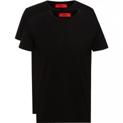 мъжка,тениска,мъжки,пижами,hugo,hugo,boss,2,pack,tshirt,mens,black,001