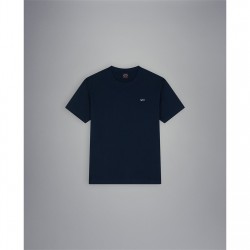 тениска,мъжки,тениски,paul,and,shark,men's,regular,fit,badge,t,shirt,navy