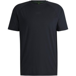 Тениска Boss Mens HBG Active 1 Regular Fit T-Shirt - Dark Blue 402 тениска,мъжки,тениски,boss,men,s,hbg,active,1,regular,fit,t,shirt,dark,blue,402