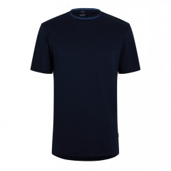 тениска,облекла,на,разпродажба,мъжки,тениски,boss,men's,h,tessler,cotton,t,shirt,dark,blue,404
