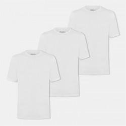 тениска,мъжки,тениски,boss,boss,tshirt,rn,3p,natura,10270020,0,white,100