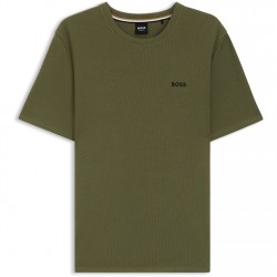 тениска,мъжки,тениски,boss,men's,waffle,t,shirt,structured,design,khaki,350