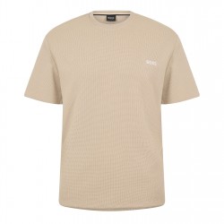 тениска,мъжки,тениски,boss,men's,waffle,t,shirt,structured,design,beige,275
