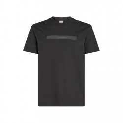 тениска,мъжки,тениски,calvin,klein,structured,embroidery,t,shirt,ck,black,beh