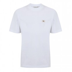 мъжки,тениски,calvin,klein,jeans,woven,label,relaxed,tee,bright,white