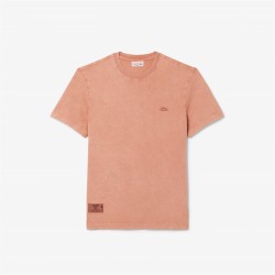 тениска,облекла,на,разпродажба,мъжки,тениски,lacoste,washed,effect,heavy,jersey,t,shirt,latte,i1k