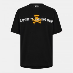 тениска,облекла,на,разпродажба,мъжки,тениски,aape,aape,neon,puff,tee,sn52,black