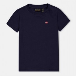 Юношеска тениска Napapijri Napa Salis Short Sleeve T-shirt Juniors - Blue Marine 176 юношеска,тениска,детски,3/4,панталони,napapijri,napa,salis,short,sleeve,t,shirt,juniors,blue,marine,176
