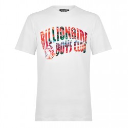 тениска,облекла,на,разпродажба,мъжки,тениски,billionaire,boys,club,tropical,arch,logo,t,shirt,white