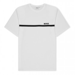 юношеска,тениска,детски,тениски,boss,small,logo,t,shirt,juniors,white,10p