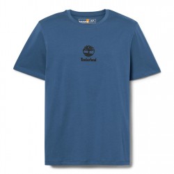 фланелка,с,къс,ръкав,мъжки,тениски,timberland,print,stack,logo,short,sleeve,tee,w,dark,denim
