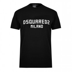 тениска,облекла,на,разпродажба,мъжки,тениски,dsquared2,dsquared2,milano,cool,fit,logo,print,t,shirt,black,white