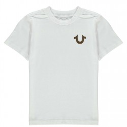 тениска,детски,облекла,true,religion,true,religion,horseshoe,crew,t,shirt,white