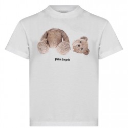 юношеска,тениска,детски,3/4,панталони,palm,angels,unisex,junior,bear,t,shirt,white,0160