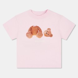 Юношеска тениска Palm Angels Junior Bear T Shirt - Pink 3B03 юношеска,тениска,palm,angels,junior,bear,t,shirt,pink,3b03
