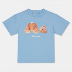 юношеска,тениска,детски,3/4,панталони,palm,angels,unisex,junior,bear,t,shirt,blue,4260