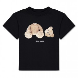 юношеска,тениска,детски,3/4,панталони,palm,angels,junior,bear,t,shirt,blk,brwn,1060