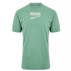 тениска,облекла,на,разпродажба,разпродажба,puma,мъжки,тениски,puma,dt,logo,t,shirt,deep,forest