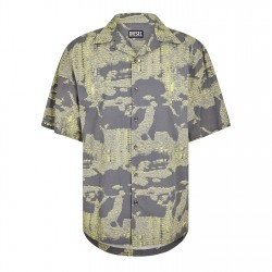 облекла,на,разпродажба,мъжки,тениски,diesel,diesel,frank,camicia,sn99,multicolor