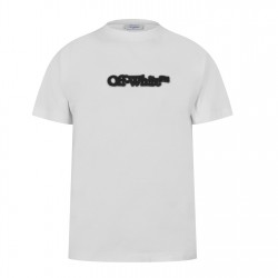 тениска,облекла,на,разпродажба,мъжки,тениски,off,white,men's,spray,arrow,t,shirt,distinctive,logo,white,black
