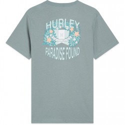 Тениска Hurley Paradise Tee Sn62 - Grey/Blue тениска,мъжки,тениски,hurley,paradise,tee,sn62,grey,blue