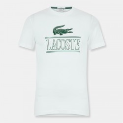 облекла,на,разпродажба,мъжки,тениски,lacoste,croc,tee,white