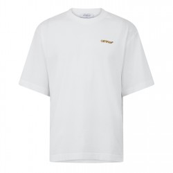 тениска,облекла,на,разпродажба,мъжки,тениски,off,white,men's,tape,skate,cotton,short,sleeve,crew,neck,t,shirt,white