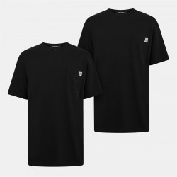 тениска,облекла,на,разпродажба,мъжки,тениски,dsquared2,men's,soft,breathable,t,shirt,black,black